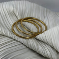 Aurelia Gold Bangles | 3 Piece